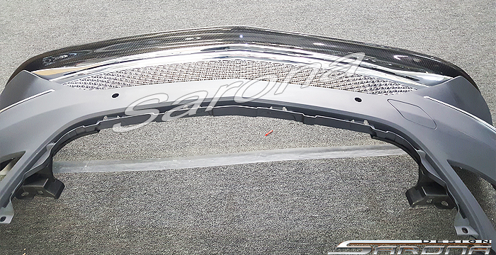 Custom Mercedes S Class  Sedan Front Lip/Splitter (2014 - 2019) - $490.00 (Part #MB-057-FA)